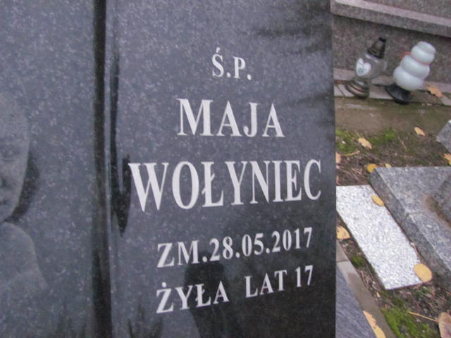 Maja WOŁYNIEC 2000 Ełk - Grobonet - Wyszukiwarka osób pochowanych