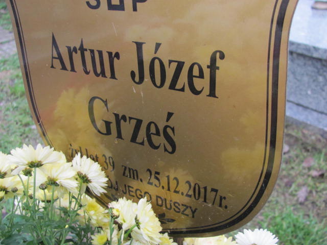 Artur Grześ 1978 Ełk - Grobonet - Wyszukiwarka osób pochowanych