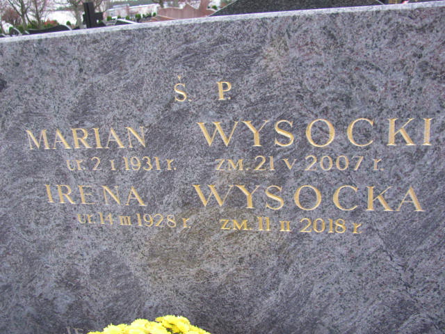 Marian WYSOCKI 1931 Ełk - Grobonet - Wyszukiwarka osób pochowanych