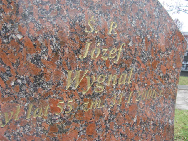 Józef WYGNAŁ 1951 Ełk - Grobonet - Wyszukiwarka osób pochowanych