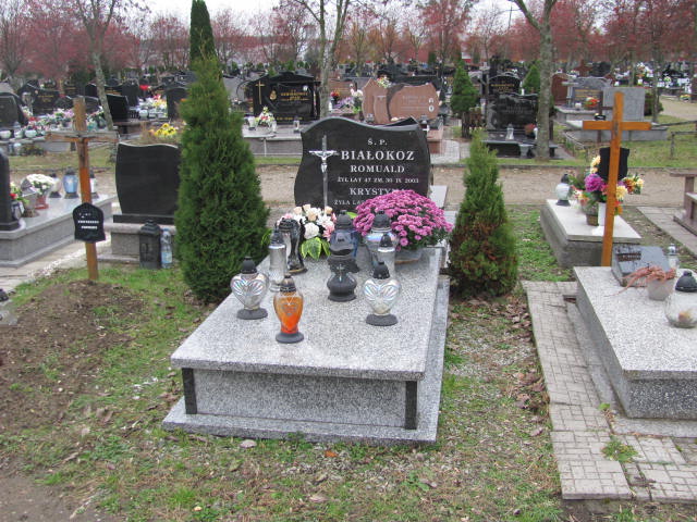 Grób KRYSTYNA BIAŁOKOZ