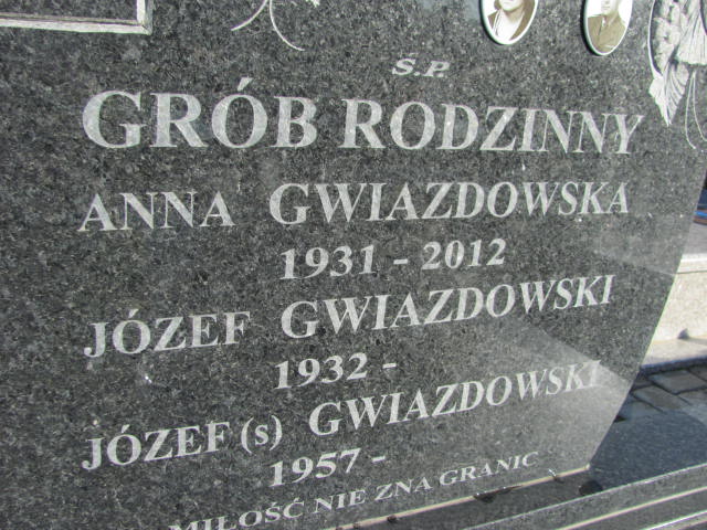 Józef GWIAZDOWSKI 1957 Ełk - Grobonet - Wyszukiwarka osób pochowanych