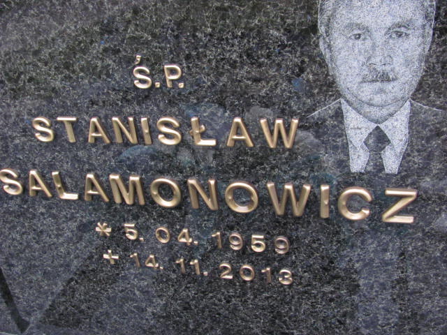 Stanisław SALAMONOWICZ 1959 Ełk - Grobonet - Wyszukiwarka osób pochowanych