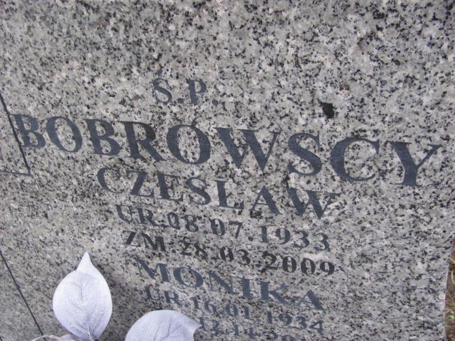 Czesław BOBROWSKI 1933 Ełk - Grobonet - Wyszukiwarka osób pochowanych