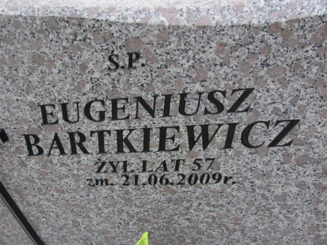 Sławomir Bartkiewicz 1956 Ełk - Grobonet - Wyszukiwarka osób pochowanych