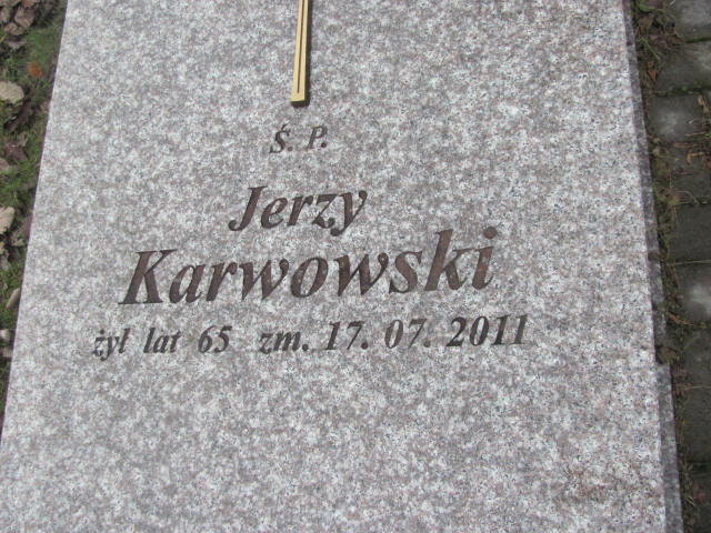 Jerzy Karwowski 1946 Ełk - Grobonet - Wyszukiwarka osób pochowanych