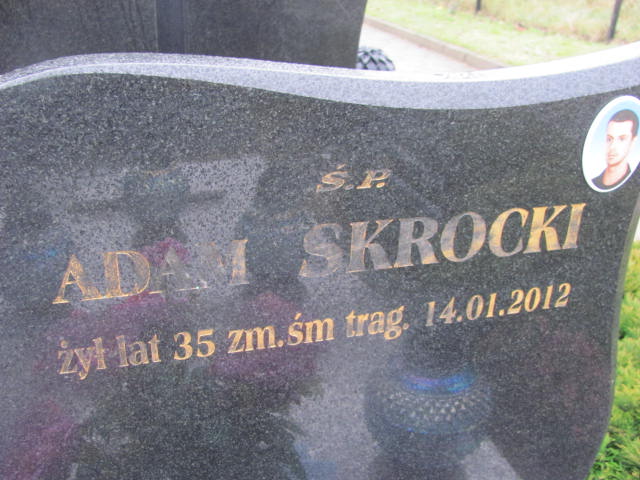 Adam SKROCKI 1977 Ełk - Grobonet - Wyszukiwarka osób pochowanych