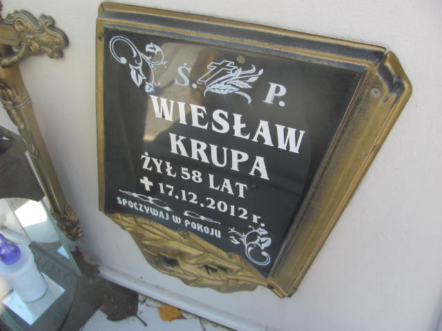 Wiesław KRUPA 1954 Ełk - Grobonet - Wyszukiwarka osób pochowanych