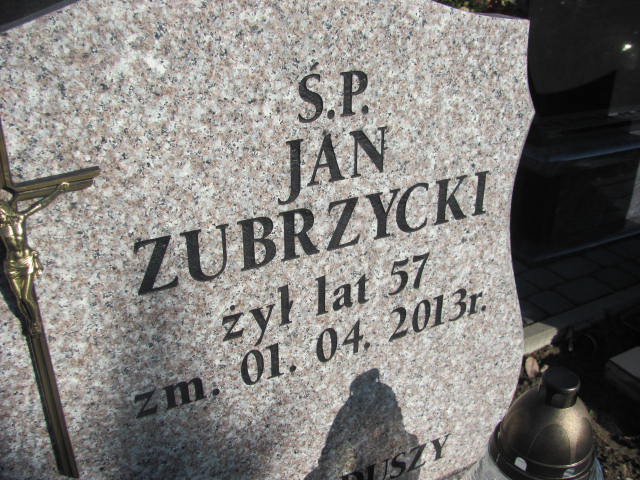 Jan ZUBRZYCKI 1956 Ełk - Grobonet - Wyszukiwarka osób pochowanych