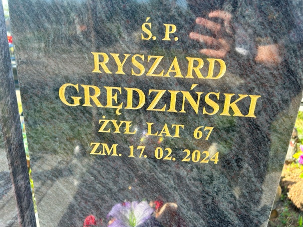 Ryszard Grędziński 1956 Ełk - Grobonet - Wyszukiwarka osób pochowanych
