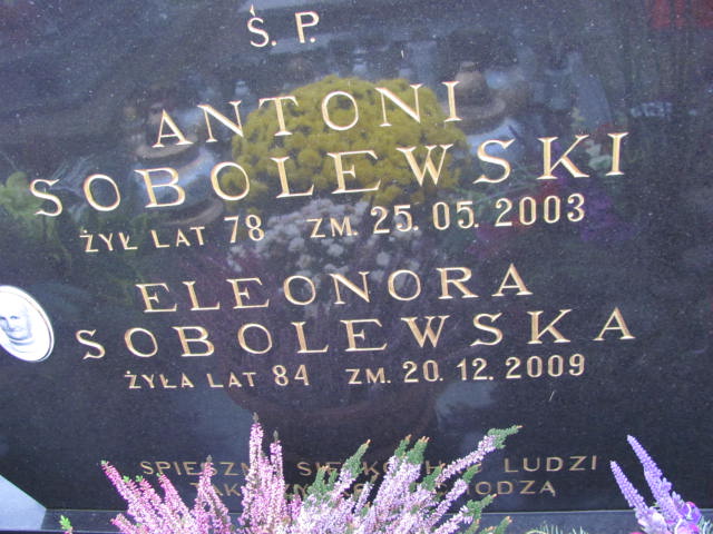 Antoni Sobolewski 1925 Ełk - Grobonet - Wyszukiwarka osób pochowanych