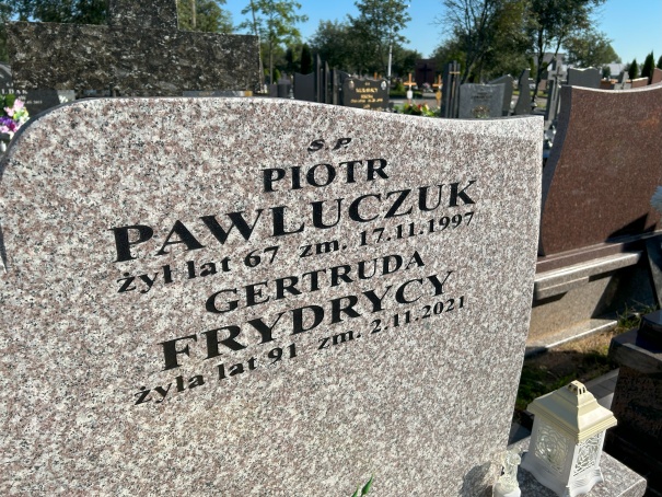 Piotr PAWLUCZUK 1930 Ełk - Grobonet - Wyszukiwarka osób pochowanych