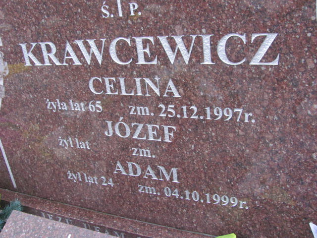 Celina KRAWCEWICZ 1932 Ełk - Grobonet - Wyszukiwarka osób pochowanych