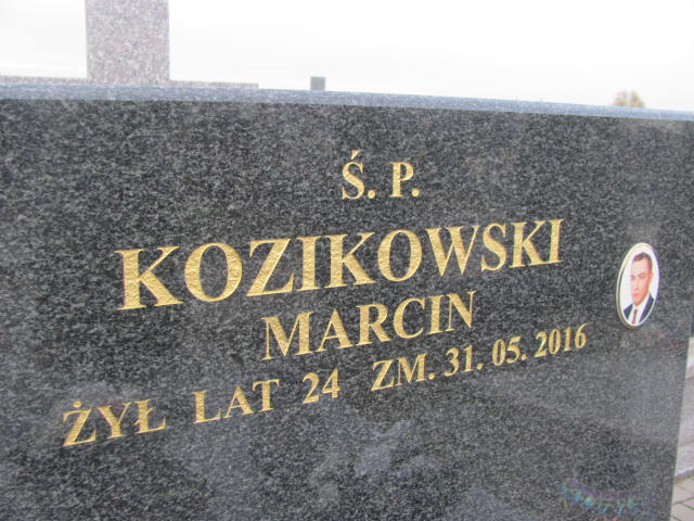 Marcin KOZIKOWSKI Ełk - Grobonet - Wyszukiwarka osób pochowanych