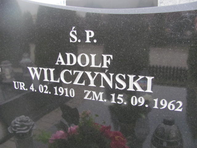 Adolf WILCZYŃSKI 1910 Ełk - Grobonet - Wyszukiwarka osób pochowanych