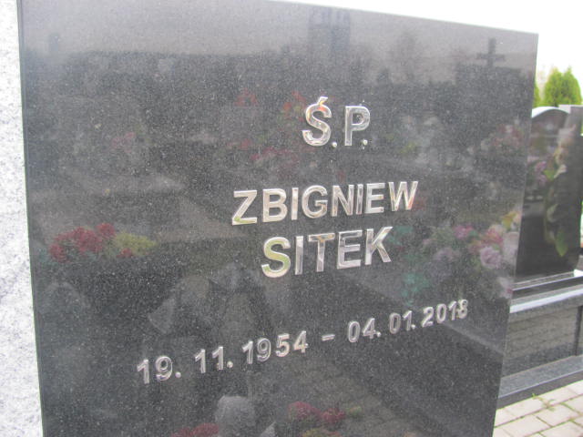 Zbigniew SITEK 1954 Ełk - Grobonet - Wyszukiwarka osób pochowanych