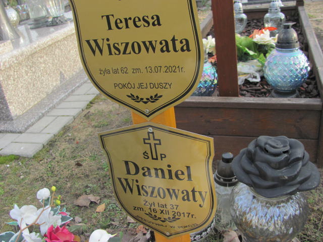 Daniel WISZOWATY 1980 Ełk - Grobonet - Wyszukiwarka osób pochowanych