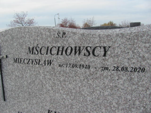 Mieczysław MŚCICHOWSKI 1940 Ełk - Grobonet - Wyszukiwarka osób pochowanych