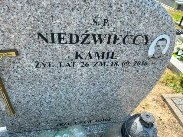 Kamil NIEDŹWIECKI 1990 Ełk - Grobonet - Wyszukiwarka osób pochowanych