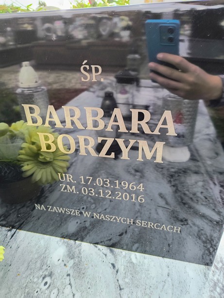 Barbara BORZYM 1964 Ełk - Grobonet - Wyszukiwarka osób pochowanych