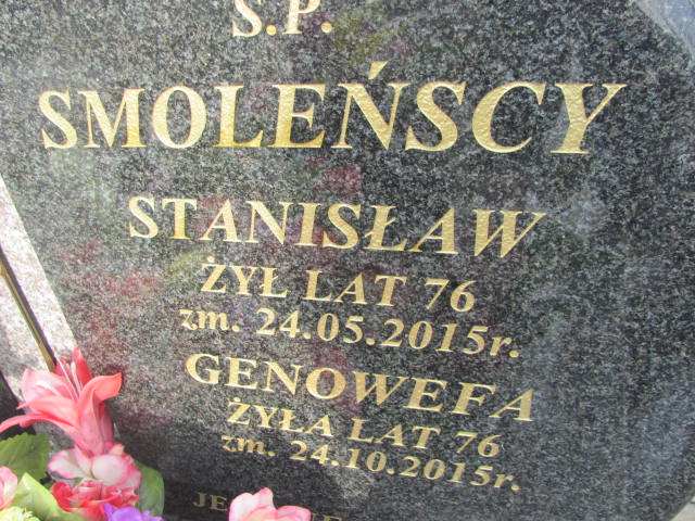 Stanisław SMOLEŃSKI 1939 Ełk - Grobonet - Wyszukiwarka osób pochowanych