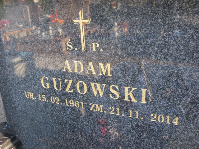 Adam GUZOWSKI 1961 Ełk - Grobonet - Wyszukiwarka osób pochowanych