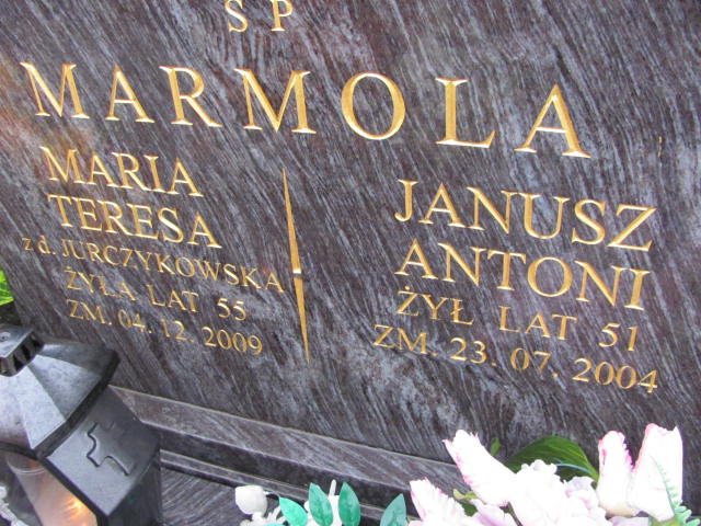 Antoni MARMOLA 1952 Ełk - Grobonet - Wyszukiwarka osób pochowanych