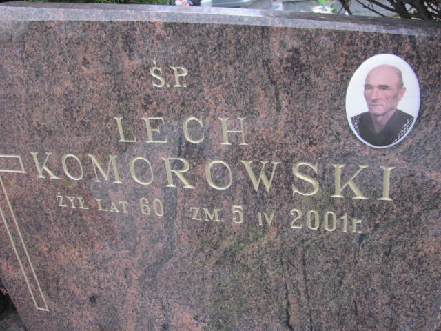 Lech KOMOROWSKI 1941 Ełk - Grobonet - Wyszukiwarka osób pochowanych