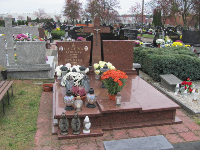 Grób HENRYKA PAZERA