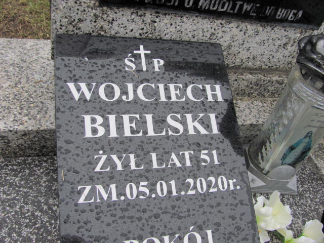 Wojciech BIELSKI 1969 Ełk - Grobonet - Wyszukiwarka osób pochowanych