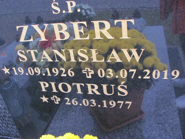 Piotr ZYBERT 1977 Ełk - Grobonet - Wyszukiwarka osób pochowanych