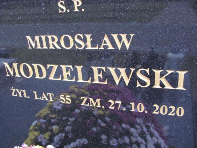 Mirosław MODZELEWSKI 1965 Ełk - Grobonet - Wyszukiwarka osób pochowanych