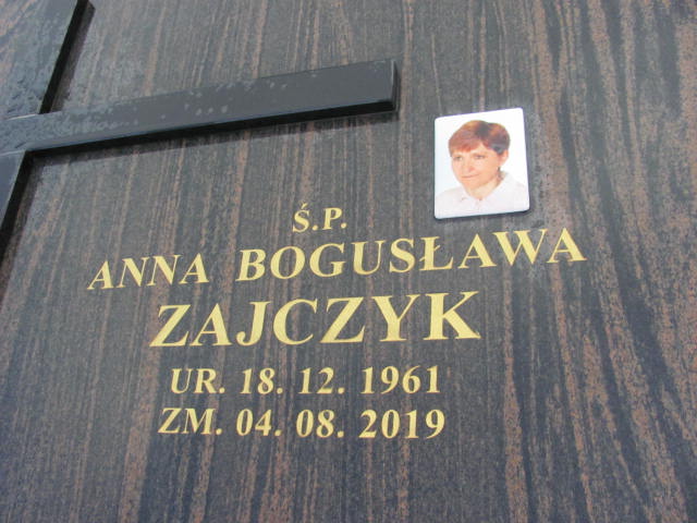 Anna ZAJCZYK 1961 Ełk - Grobonet - Wyszukiwarka osób pochowanych