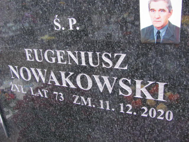 Eugeniusz NOWAKOWSKI 1947 Ełk - Grobonet - Wyszukiwarka osób pochowanych