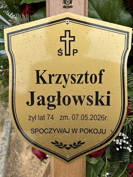 Krzysztof Jagłowski 1951 Ełk - Grobonet - Wyszukiwarka osób pochowanych