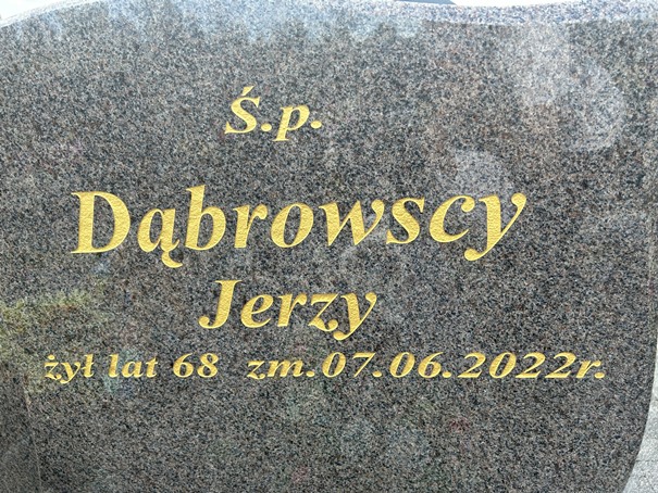 Jerzy Dąbrowski 1954 Ełk - Grobonet - Wyszukiwarka osób pochowanych