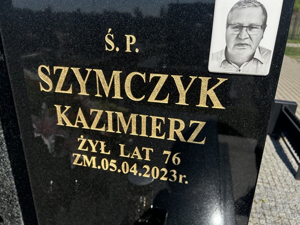 Kazimierz Szymczyk 1947 Ełk - Grobonet - Wyszukiwarka osób pochowanych