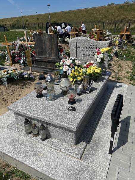 Grób Halina Blaszko